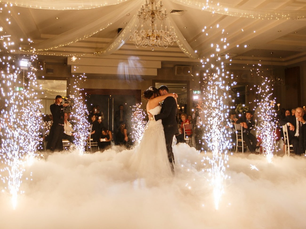 embrace first dance with sparks